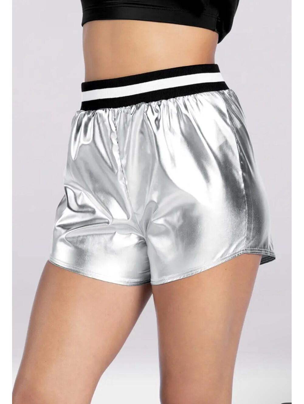 Weissman Mixify Metallic Windbreaker Shorts Style AH13164 Size Adult Small